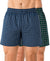 T.T. Men Checked Cotton Poly Woven Boxer Shorts Pack Of 2 Navy,Green