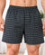 T.T. Men Checked Cotton Poly Woven Boxer Shorts Black
