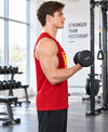T.T. Men Cool Cotton Printed Regular Fit Round Neck Muscle Tees|Pack Of 3|Black,Red,Mustard