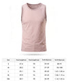 T.T. MenPremium Pure Cotton Gym Vest|Peach