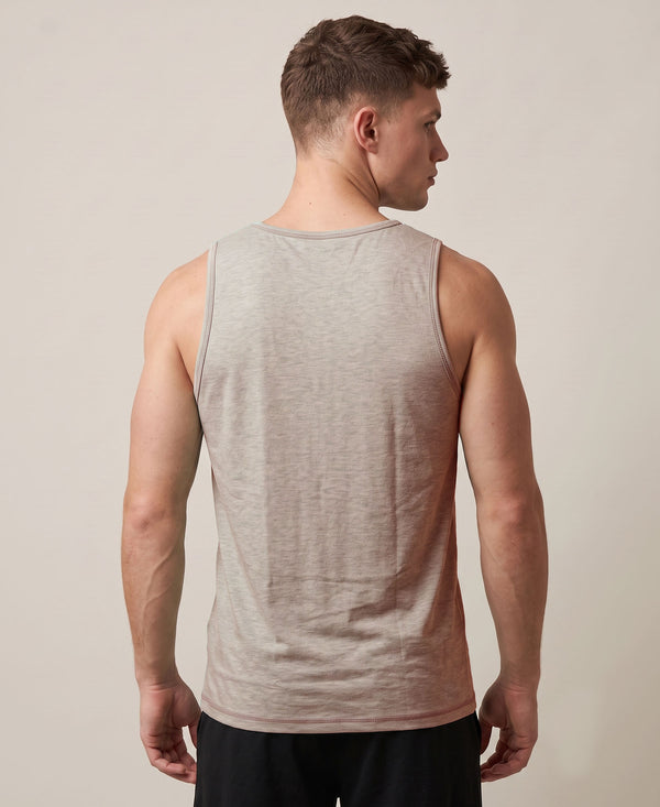 T.T. MenPremium Pure Cotton Gym Vest| Brown