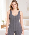 T.T. Women Hotpot Elite Top Thermal Anthra - Grey (Pack Of 2)