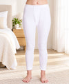 T.T. Women Hotpot Elite Pyjama Thermal Pack Of 2- White,Anthra Melange