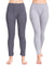 T.T. Women Hotpot Elite Pyjama Thermal Pack Of 2- Navy,Grey Melange