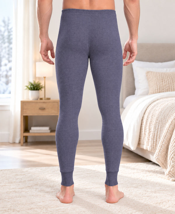 T.T. Men Hotpot Elite Light Weight , Super Warm With Polyfill Sandwich Technology Pyjama Thermal - Navy