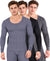 T.T. Men'S Hotpot Elite Premium Thermal Top|Cotton Polyfill Sandwich Technology Fabric|Full Sleeve|Round Neck|Super Warm Winter Innerwear|Pack Of 3|Navy,Black,Anthra Melange