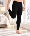 T.T. Men Hotpot Elite Light Weight , Super Warm With Polyfill Sandwich Technology Pyjama Thermal - Black