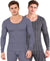 T.T. Men'S Hotpot Elite Premium Thermal Top|Cotton Polyfill Sandwich Technology Fabric|Full Sleeve|Round Neck|Super Warm Winter Innerwear|Pack Of 2|Navy,Anthra Melange