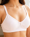 T.T. Women Desire Bra With Extra Strips PO2 White