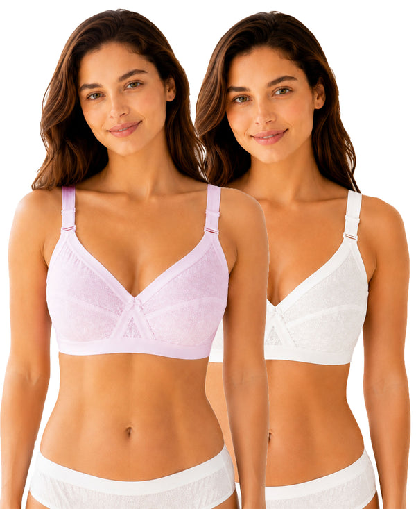 T.T. Women Desire Printed Bra PO2 Pink,White