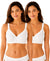T.T. Women Desire Printed Bra PO2 Whiite