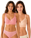 T.T. Women Desire Printed Bra PO2 Coral,Skin