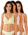 T.T. Women Desire Printed Bra PO3 Yellow,Pink,Skin