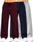 T.T.Men PO3 Premium Cord-Knit Wide-Leg Track Pant-Wine,Navy,Cream
