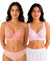 T.T. Women Desire Printed Bra PO2 Orange-Pink