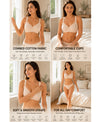 T.T. Women Desire Printed Bra PO2 Orange-Beige