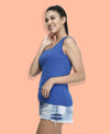T.T. Womens Desire Cotton Spandex Tanktop Royal Blue