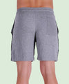 T.T. Men Solid Cotton Shorts Pack Of 3 Grey::Air::Navy