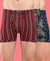 T.T. Men Desire Super Combed Cotton Printed Snug Fit Long Trunks For Men Pack Of 3 Grey-Navy-Maroon