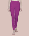 T.T. Women Solid Chudidar Cotton Lycra Cool Leggings -Burgandy