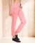 T.T. Women 100% Cotton Interlock Fabric Pink Track Pant