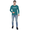 HiFlyers Mens Airforce Regular FitPrinted Round Neck Full Sleev Tshirt