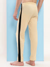 T.T. Men'S Poly Jersey Cut & Sew Trackpant -Skin