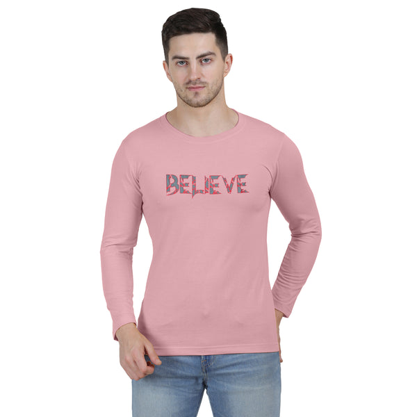 HiFlyers Mens Onion Regular FitPrinted Round Neck Full Sleev Tshirt