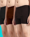 T.T. Boys |Regular Fit|Breathable & Soft Innerwear|Front Open Kids Trunks| Pure Cotton |Jazz Fine Long Inner Elastic Trunks|Boys Trunks Pack Of 3-Black-Maroon-Navy