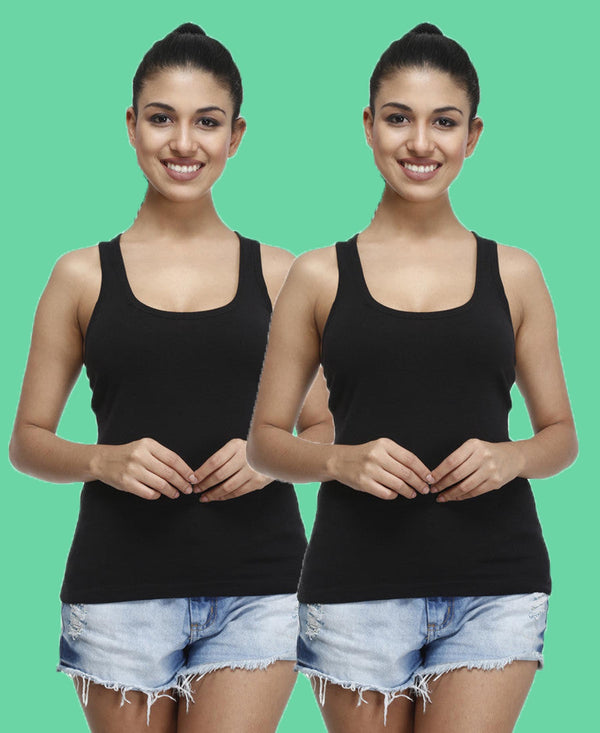 T.T. Women Racerback Black Vest