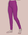 T.T. Women Solid Chudidar Cotton Lycra Cool Leggings -Burgandy