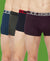 T.T. Mens Desire Fashion Top Elastic Trunk Pack Of 4 Black-Blue-Olive-Purple