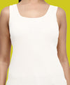 T.T. Womens Desire Cotton Spandex Tanktop White