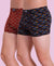 T.T. Men Desire Printed Mini Trunk Pack Of 2 (Black - Rust)