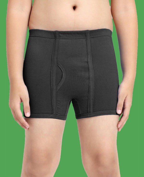 T.T. Boys |Regular Fit|Breathable & Soft Innerwear|Front Open Kids Trunks| Pure Cotton |Jazz Fine Long Inner Elastic Trunks|Boys Trunks Pack Of 4-Assorted