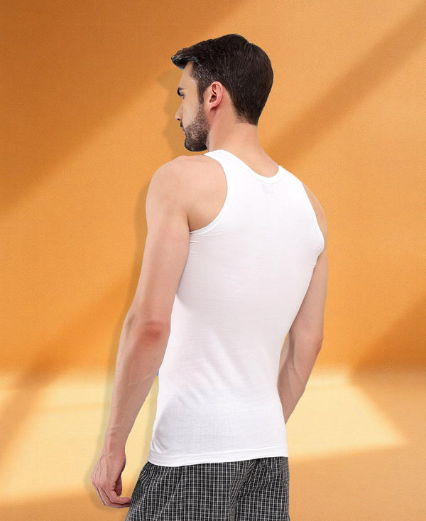 T.T. DEESIRE PREMIUM VEST WITHOUT SLEEVES (RN) - White Pack of 1