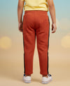 Hiflyers Boys & Girls|Regular Fit|Cotton Fleece Winter Lower|Warm & Soft | Drawstring Waist | Kids Casual Trackpant|Rust