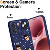 Mobielectro Cute Fun Cartoon 3DBear Coffee Case for Vivo V70 Elite - Blue