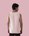 Almo Men’S Cotton Vest|Premium Melange Cotton|Regular Fit|Soft, Breathable, Fade-Resistant | Anti-Bacterial & Lightweight | Ideal For Gym/Sports Activities|Pack Of 2|Peach::Tan