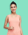T.T. Womens Desire Cotton Spandex Tanktop Coral