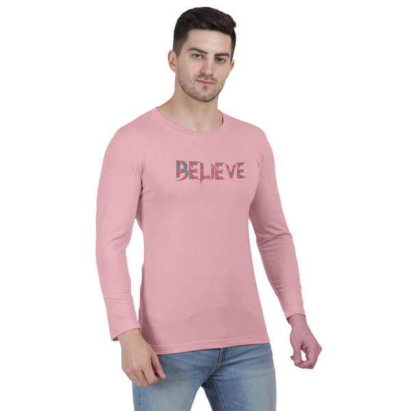 HiFlyers Mens Onion Regular FitPrinted Round Neck Full Sleev Tshirt