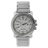 Quartz Analog Silver Dial Silver Stainless Steel Strap Watch for Men