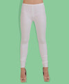 T.T. Women Churidar Leggings White