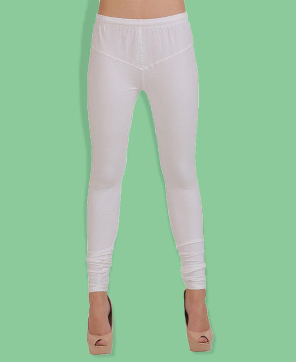 T.T. Women Churidar Leggings White