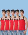 T.T. Mens Gym Vest Pack Of 5