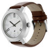 Quartz Analog White Dial Watch for Guys - 3120SL01