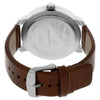 Quartz Analog White Dial Watch for Guys - 3120SL01