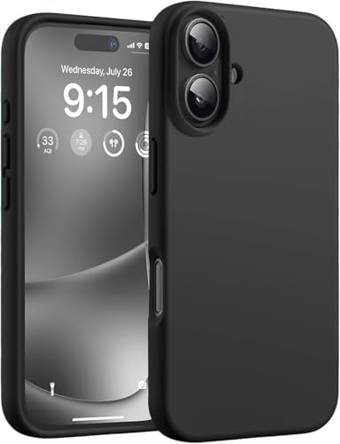 Mobielectro Waterkproof Soft Silicone Ultra Slim O.G Case foriPhone 17 - Black