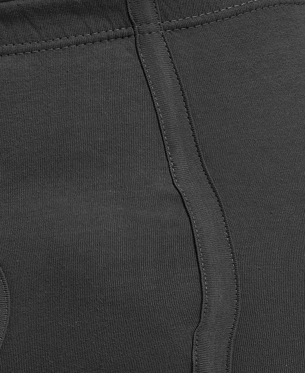 T.T. Boys |Regular Fit|Breathable & Soft Innerwear|Front Open Kids Trunks| Pure Cotton |Jazz Fine Long Inner Elastic Trunks|Boys Trunks Pack Of 3-Black-Brown-Dbrown