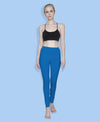 T.T. Women Solid Chudidar Cotton Lycra Cool Leggings -Firoza